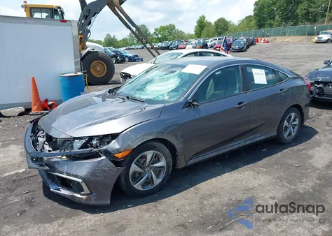 2019 Honda Civic Lx from USA, damaged, VIN 2HGFC2F67KH576306